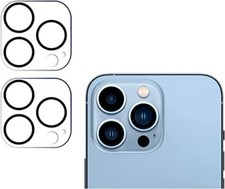 2 Protector Pantalla Vidrio Templado para Lente de Camara iPhone 11 Pro / Max