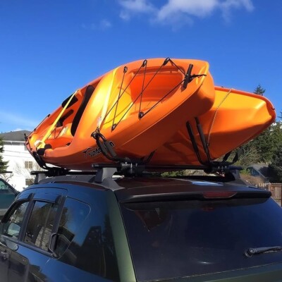 ProRac Universal Kayak, Canoe, Paddle Board, Carrier- for Roof