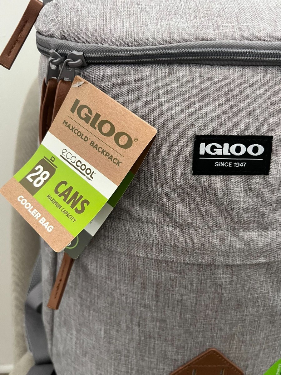 Igloo Max Cold Hiking Backpack Cooler 28 Can Capacity