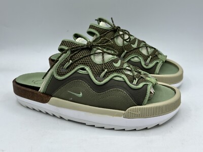 Nike Offline 2.0 Slip Olive Green Size 9 Nike Offline 2.0 Slides Sandals Mule Olive Green | eBay main image 2