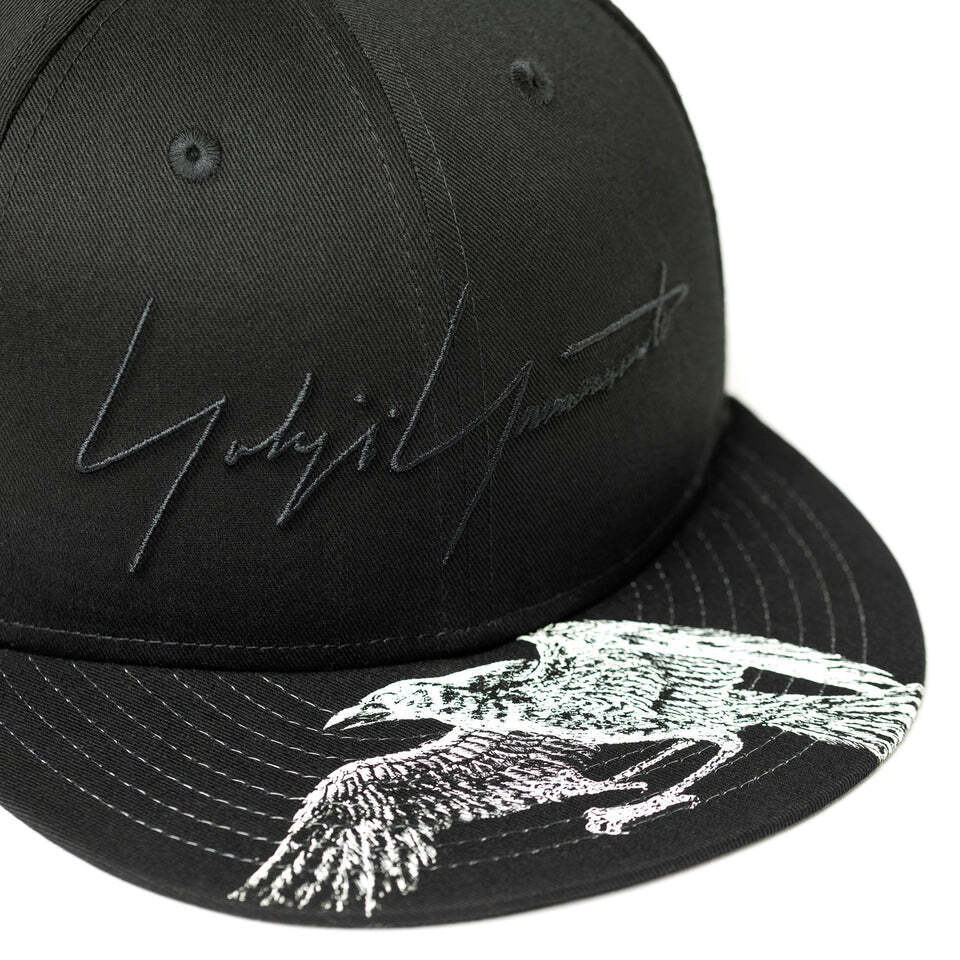 New Era × Yohji Yamamoto limited Collabo Cap 59FIFTY SS22 CROW Signature  Logo