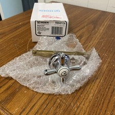 MOEN YB8401CH WAYMOUTH CHROME CROSS HANDLE TOILET TRIP LEVER NEW