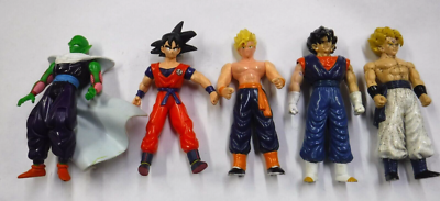 VINTAGE DRAGON BALL Z DBZ GOKU ACTION FIGURE SET LATE 90'S EARLY