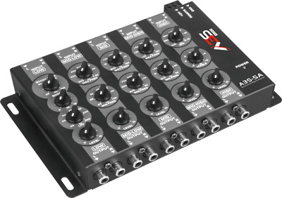 NEW A3S AUDIO A3S-5A 5 way Electronic Crossover 5 In 5 RCA Output 8V RMS