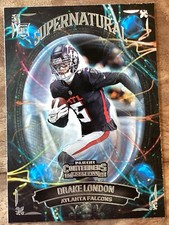 2022 Panini Contenders Drake London Supernatural Emerald Rookie Card RC Atlanta