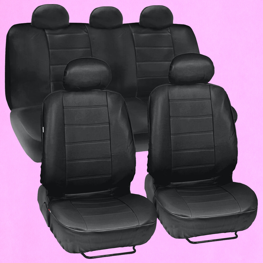 PU Leather Black Car Seat Cover At Rs 3000/set In Delhi | ID: 17853643797 - Foto 8