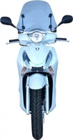 Windschutzscheibe Fabbri GetöNt' Hell Komplett Erweiterung FüR Honda Sh 125 150I