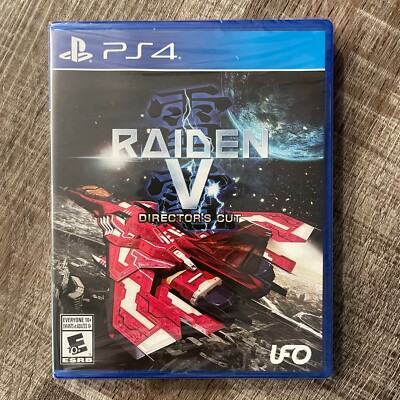 (New Sealed) Raiden V Director's Cut Game for Sony Playstation 4 PS4 2017
