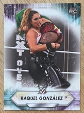 RAQUEL GONZALEZ, 2021 TOPPS WWE ROOKIE CARD, WRESTLING SUPERSTAR ! 