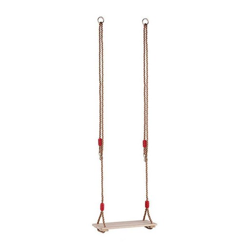 Columpio de madera 150 kg mecedora columpio infantil adulto con altura 45X20CM - Imagen 8 de 13