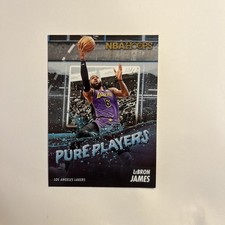 2023-24 Panini NBA Hoops - Pure Players LeBron James #4 Holo Winter