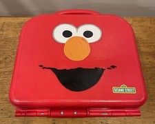 Elmo On the Go Carrying Case ABC Alphabet Letters Complete Sesame Street