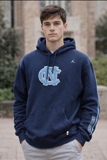 Nike Jordan UNC North Carolina Tar Heels Elite Hoodie Medium
