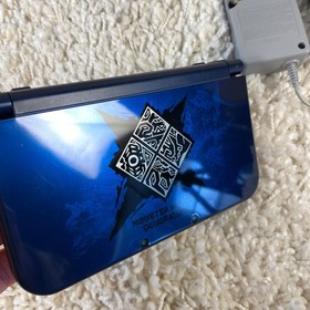 Nintendo New 3DS XL Monster Hunter Generations Handheld Console RED-001 Tested