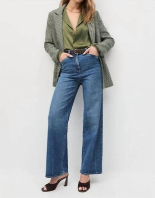 #ad #ad Favorite Daughter Mischa High Rise Wide Leg Jean Cambell $146.00