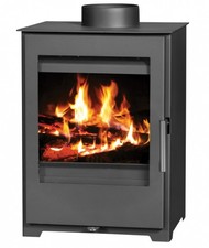 EEK A+ Kleiner Kaminofen Victoria Parma SL schwarz - 5,18 kW