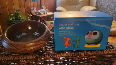 Amazon Echo Dot Kids Edition 5th Gen. Smart Speaker -Owl w/ New Nest.. Adorable 