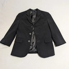 Boys Calvin Klein Black Suit Jacket Blazer size 5 Regular