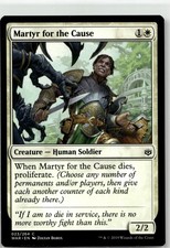 Martyr for the Cause C War of the Spark 23 NM - Buy 10 Get 10 Free- Use Add 2 Ca