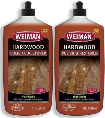 Weiman Holzboden Politur und Restaurator 32 Unzen (2er Pack) - stark frequentiert... 