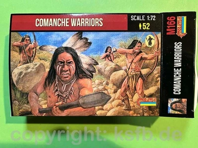 NEU 1:72 Strelets M166 Wilder Westen Comanchen Indianer Krieger Häuptling etc.