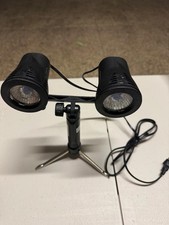 Dual Head Adjustable LED Work Light with Tripod Stand
