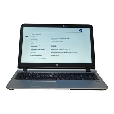  HP ProBook 450 G3 |Intel  Core  i3-6100U|Bastlergerät ohne /HDD/RAM/WLAN#TR268