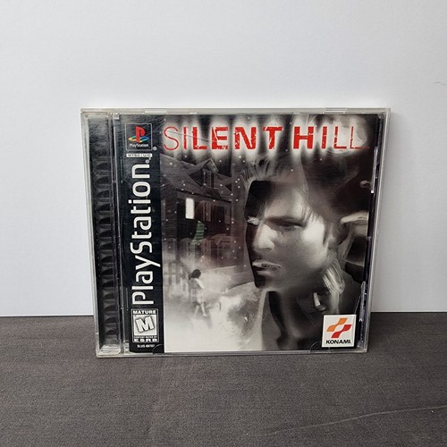 Silent Hill PS1 PlayStation 1 Complete CIB Black Label Registration Card Read