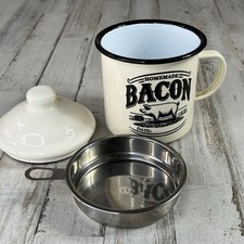 Rustic Farmhouse 24oz Bacon Grease Container ...