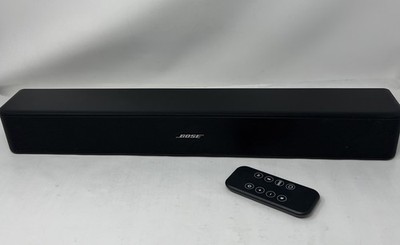 Bose Solo 5 Speaker System Soundbar W/ Remote Model 418775 No Power Supply