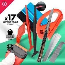 Car Wrap Tools Window Film Application Kit Felt Squeegee Vinyl Cutting Knife