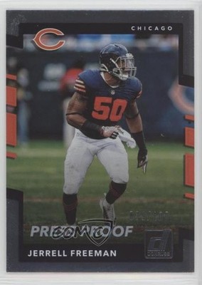 2017 Panini Donruss Press Proof Silver 39/100 Jerrell Freeman #293 ex1