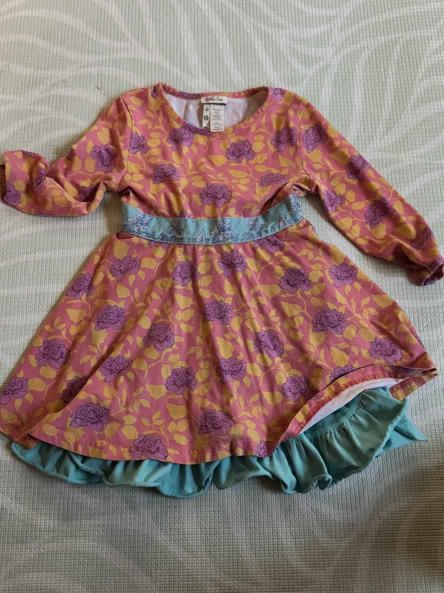slim fit dress slacks Pumpkin Twilight Blooms Button Dress – Matilda Jane Clothing main image 0