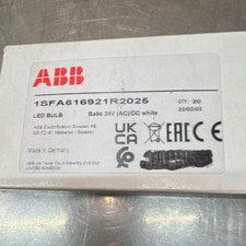 ABB LED Bulb Ba9s 24V (AC)/DC White MPN 1SFA616921R2025 Box of 20