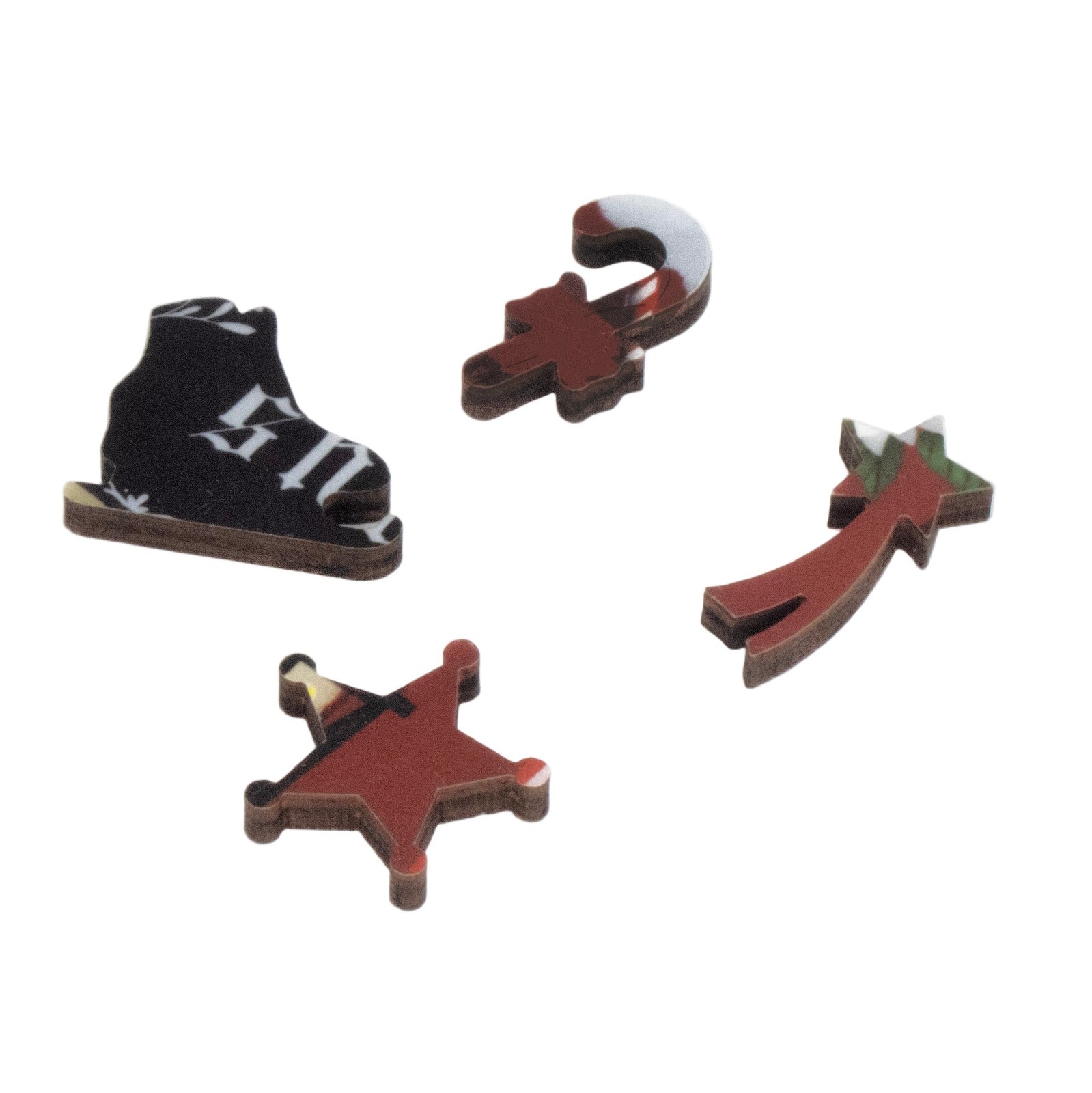 The Christmas Shoppe (482 Piece Wooden Jigsaw Puzzle)