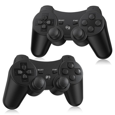 Yinjie 2 Pack Wireless Controller for PS3, Compatible with Playstation 3, with 2
