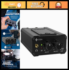 Ultra-Compact Personal In-Ear Monitor Amplifier - Double Channel Headphone Amp,