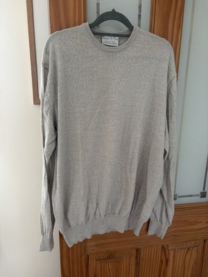 Taylor & Eve Pullover Extra Fine Merino Pale Grey Stone XL