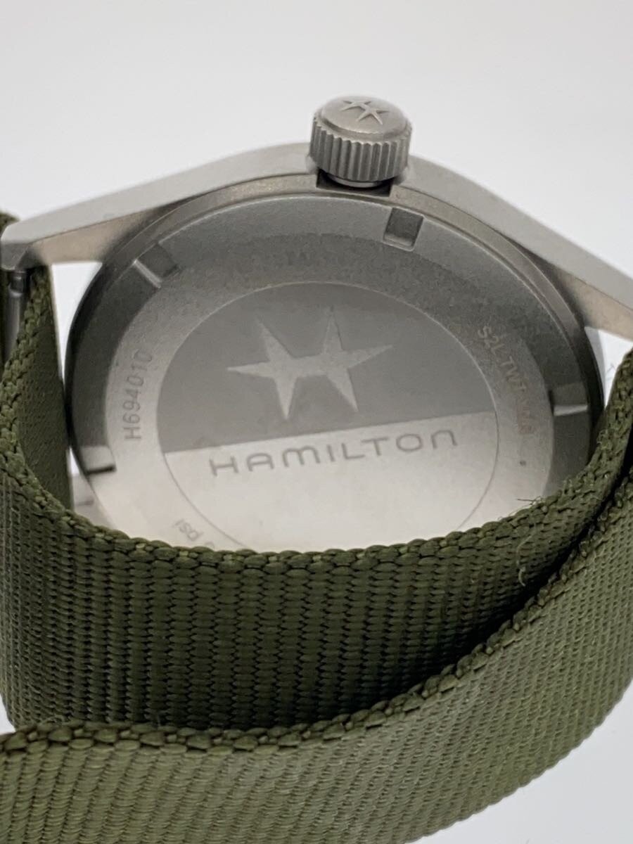 HAMILTON Quartz Watch Analog BLK KHK H694010 image 3
