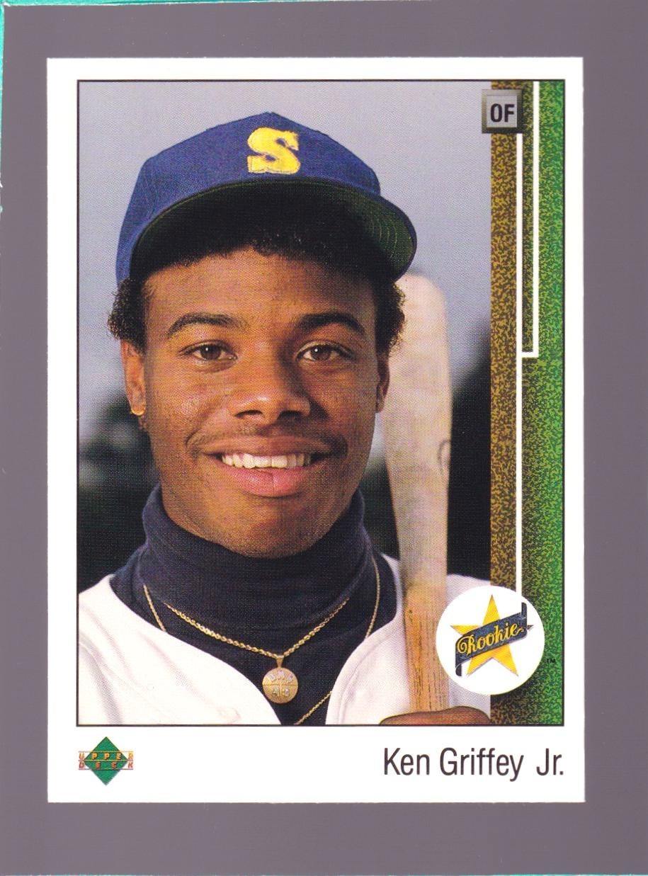 1989 Upper Deck Ken Griffey Jr. #1 RC EX condition