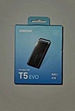 Samsung T5 EVO 4TB Portable External SSD USB 3.2 Gen 1, Black