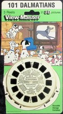 Disney's 101 Dalmatians Animated Movie 3d View-Master 3 Reel Packet