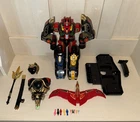 1994 Bandai Red Dragon Thunderzord Assault Team – Almost Complete-Vintage