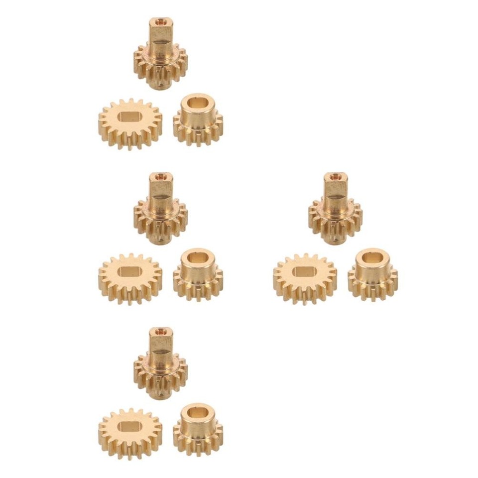 4 Sets Screen Gear Kit Replacement Sockets for Car Connector Motor ...