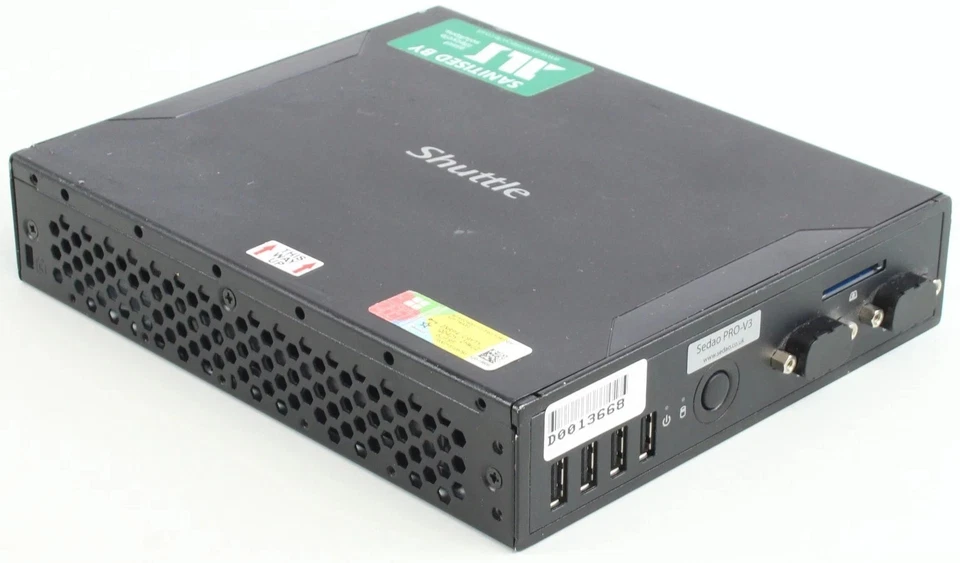 SHUTTLE DS57U  INTEL CELERON 3205U 8GB RAM  500GB HDD Sedao pro-v3 - Image 3 of 3