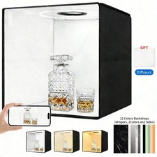 16" Portable Large 144 LED Photo Light Box Tent Studio Photography Shooting Kit