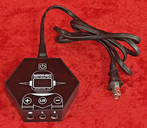 Wormhole Tattoo Power Supply and Cord B5 - product listing photo