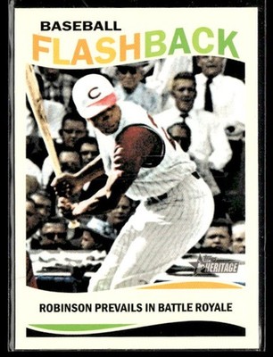 2013 Topps Heritage #BF-FR Frank Robinson Baseball Flashbacks