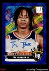 2025-26 Donruss Hardwood Kings Cosmic #1 Tre Johnson III 37/49 ROOKIE AUTO RC