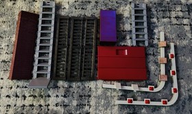 2017 Playmobil Ghostbusters Firehouse (9219) - POSSIBLY INCOMPLETE 👻🧑&zwj;🚒